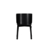 Picture of Chair, moka, wood, black, 51x52x77cm 