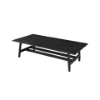 Picture of Coffee table, bento , wood structure, black, 130x72x35cm