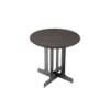 Picture of Coffee table, celia, wood top, dark grey, dia.48x45cm
