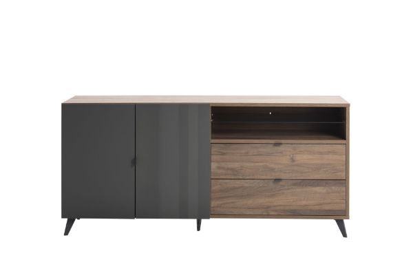Picture of Kredence infinito, 179x43x85, gri dhe kafe