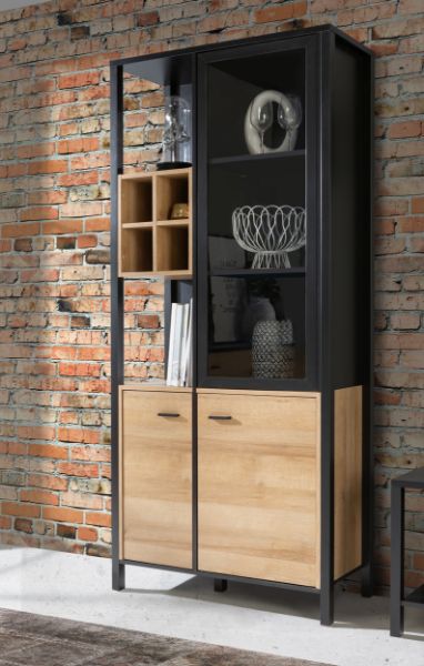Picture of Kredence, high rock, 86x194x40, oak e zeze, 