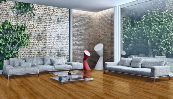 Picture of SPC flooring, 1303, click, ixpe, micro bevel, 0.55 mm wear layer, 17.78 x 121.92 x 5 mm
