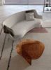Picture of Coffee table, fold big, bronze hammered glass, 90cm X 90cm H. 35cm