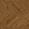 Picture of Parquet flooring, brown sugar herringbone optilock, 725 x 130 x 14 mm